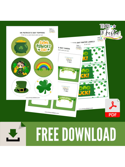 Free St. Patrick’s Day Kit – Printable Decorations