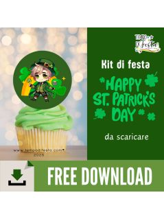 Kit Gratuito di San Patrizio – Decorazioni Stampabili