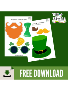 Free St. Patrick’s Day Kit – Printable Decorations