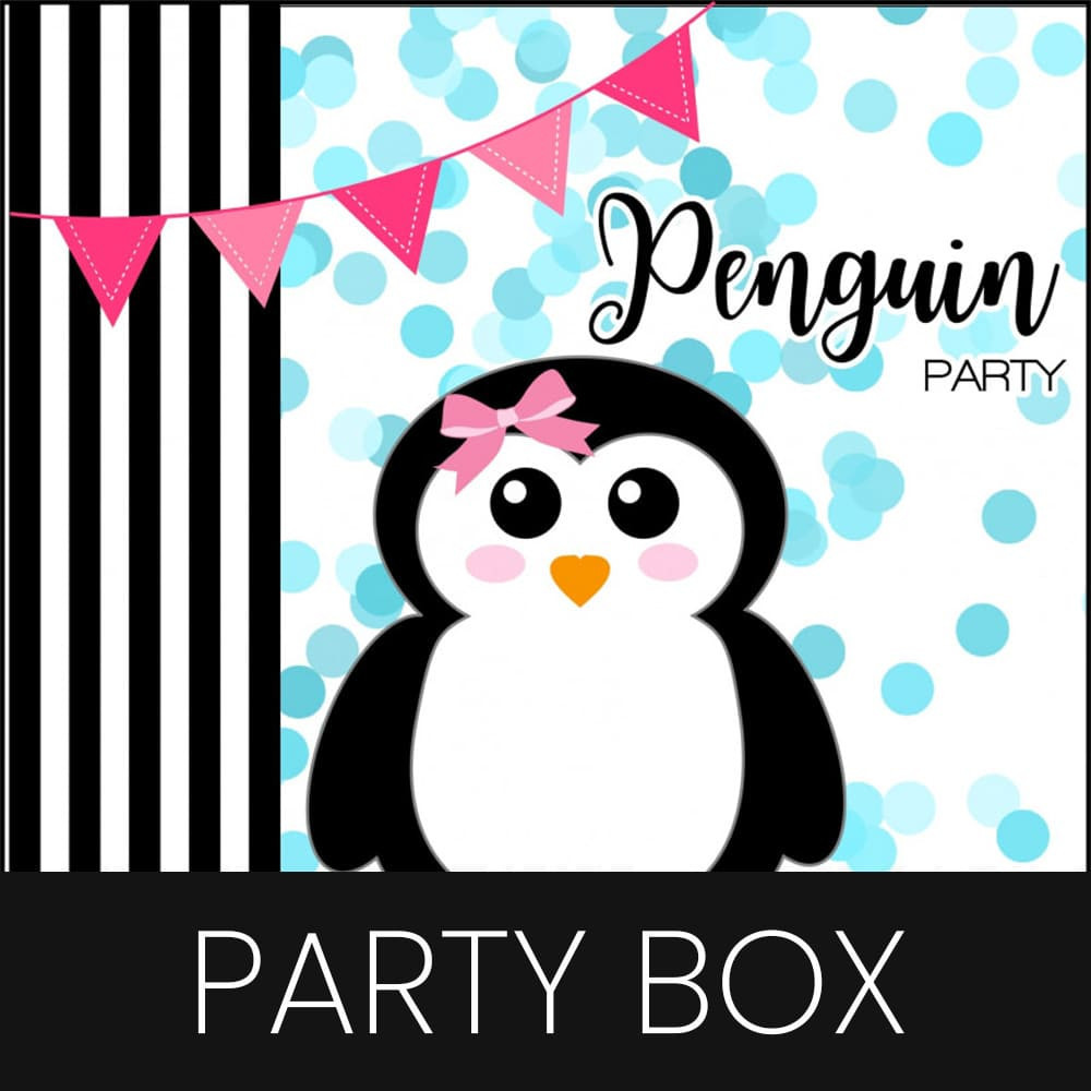 Pinguino festa personalizzata