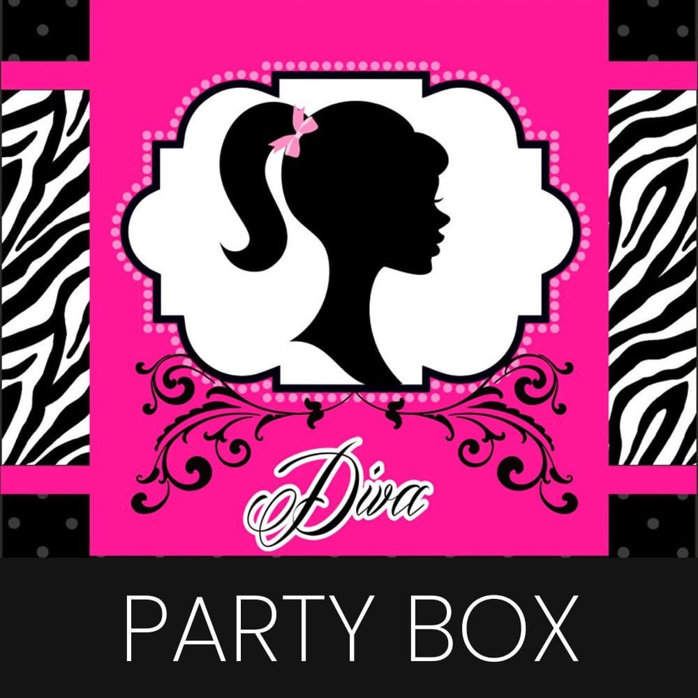 Festa Personalizzata Diva Barbie Party Box
