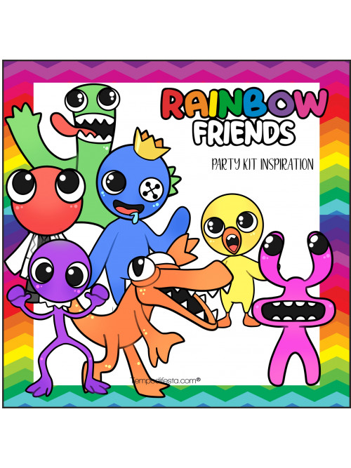 Kit Digital Rainbow Friends - GVC Digital