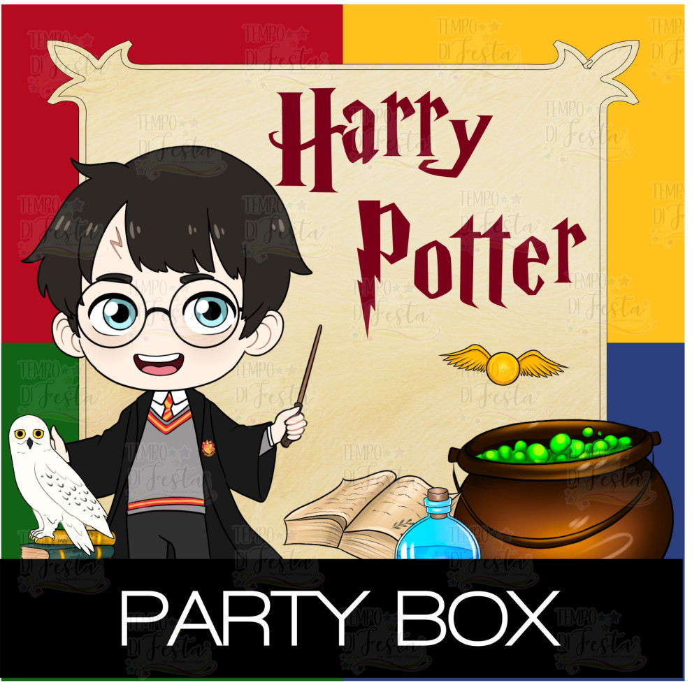 Scatoline regalo Harry Potter festa compleanno a tema