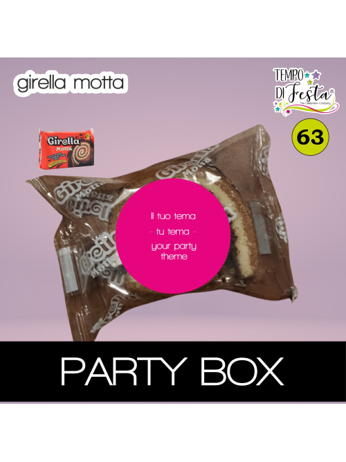 Girella Motta personalizada Party Box