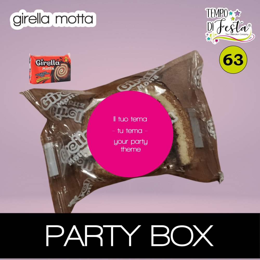 Girella Motta personalizada Party Box