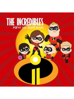 The Incredibles Digital Party Kit