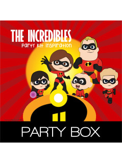 The Incredibles Customized Party Box