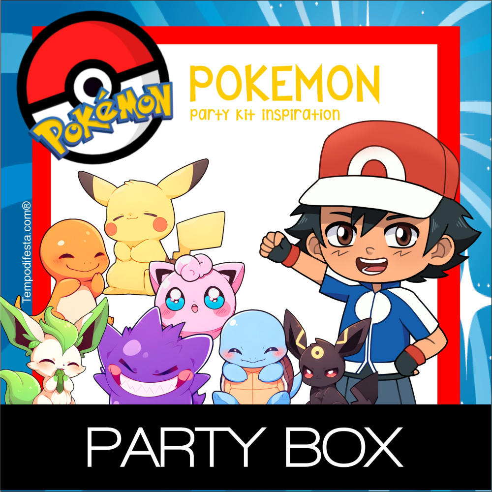 Pokémon festa personalizzata