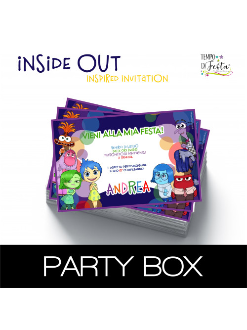 inside out  paper invitations