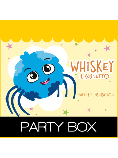 Whiskey Spider personalized party box