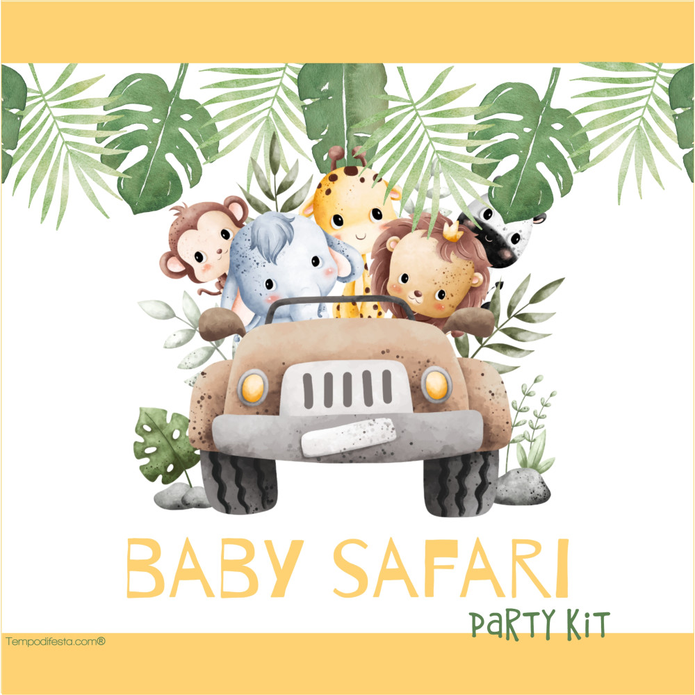 Baby Safari digital party