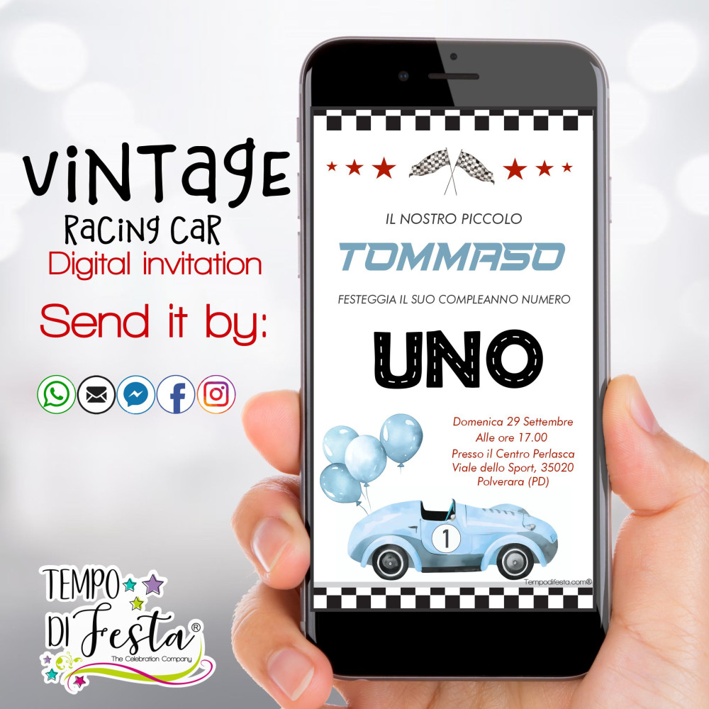 Vintage Racing Cars Digital...