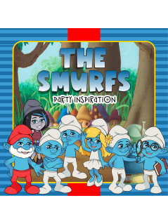 The Smurfs - Personalized Digital Party Kit