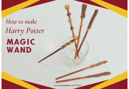 How to make a Harry Potter wand 2024/01/24